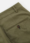 【Universal Works】 Military Chino In Light Olive Twill