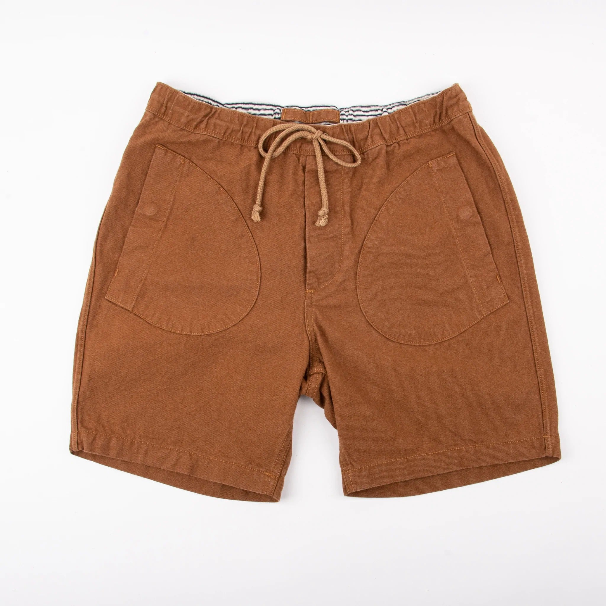 【DEARMINE】Beach Three-Dimensional Cargo Shorts FIRSTROW_FRS3009-CHA_M-