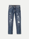 【Nudie Jeans】Steady Eddie II Stitched Blue 