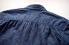 【The Rite Stuff】Bantam Cotton-Linen Short-Sleeve Work Shirt (Indigo) 