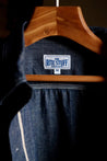 【The Rite Stuff】Bantam Cotton-Linen Short-Sleeve Work Shirt (Indigo) 