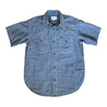 【The Rite Stuff】Bantam Cotton-Linen Short-Sleeve Work Shirt (Indigo) 