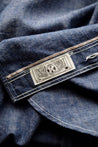【The Rite Stuff】Bantam Cotton-Linen Short-Sleeve Work Shirt (Indigo) 