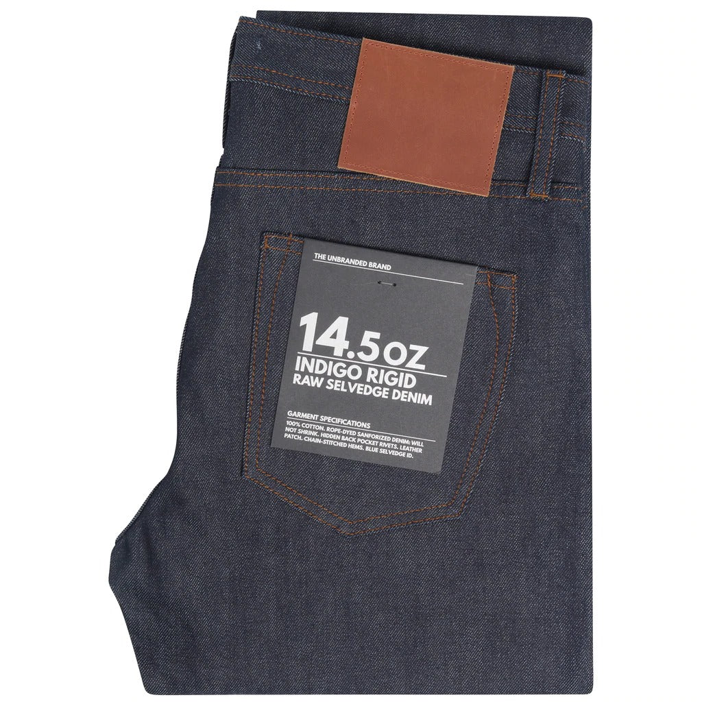The Unbranded Brand】 UB101 Skinny Fit 14.5oz Indigo Selvedge 