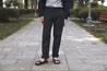 【Universal Works】雙色撚紗 低腰修身直筒斜紋褲 炭灰雙色／Marl Twill Aston Pant