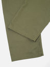 【Universal Works】Double Pleat Pant In Light Olive Twill