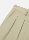 【Universal Works】Double Pleat Pant In Stone Twill