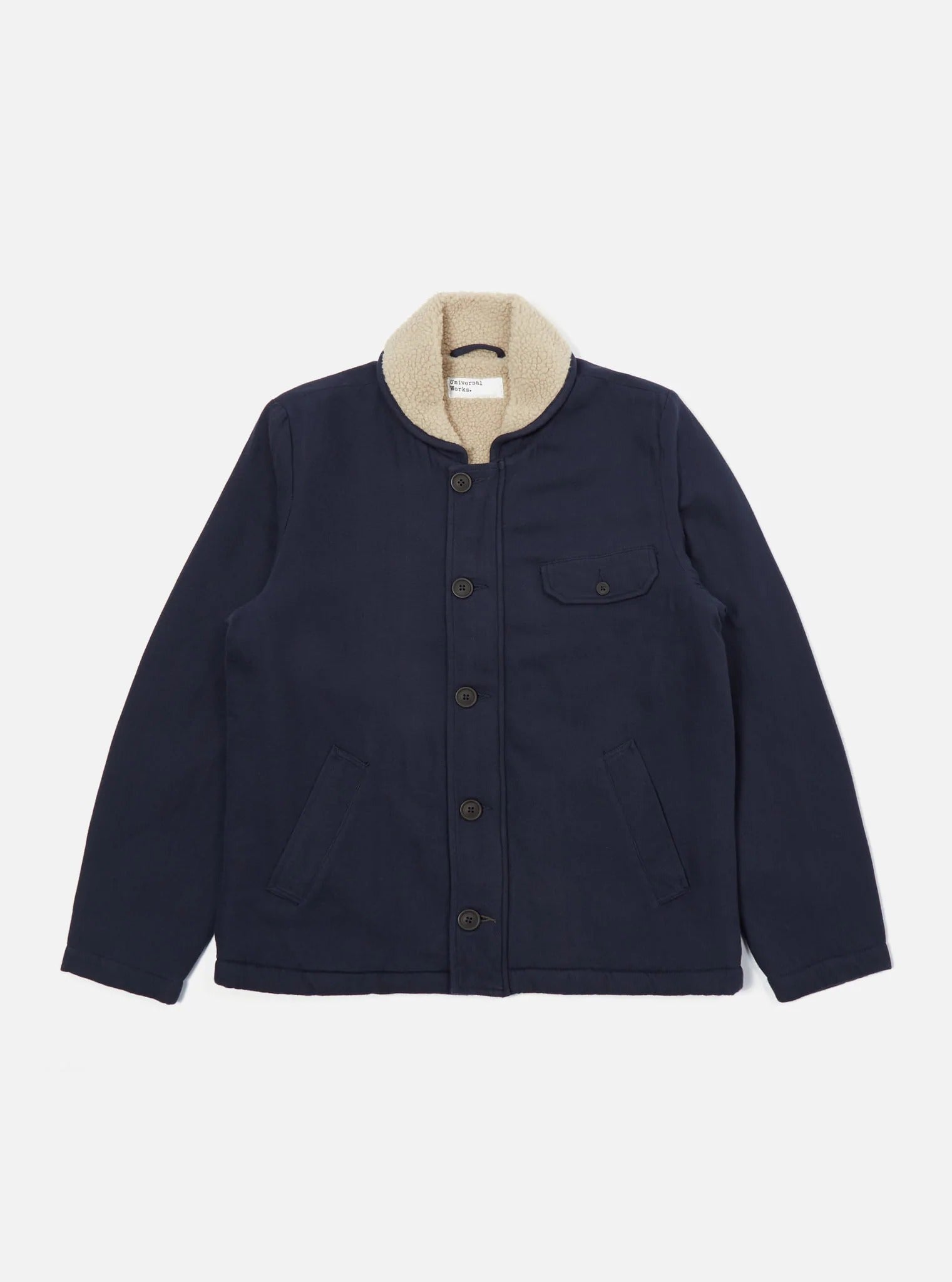 Universal works outlet trucker jacket