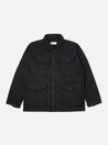 【Universal Works】Peacenik Jacket In Black Heavy Ripstop／一洗抗撕裂軍布 NATO戰術夾克