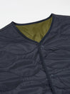 【Universal Works】Reversible Liner Jacket In Navy Italian Nylon