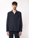 【Nudie Jeans】Vincent Vacay Shirt Navy