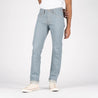 【Naked & Famous】Lightweight Recycled Selvedge - Stone Blue 11oz ／ 輕量級回收丹寧布邊