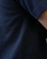 【Wonder Looper】Crewneck T-shirt - Double Heavyweight - Navy
