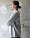 【Wonder Looper】Pullover Crewneck - 701gsm Double Heavyweight French Terry - Heather Gray