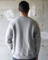 【Wonder Looper】Pullover Crewneck - 701gsm Double Heavyweight French Terry - Heather Gray