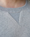 【Wonder Looper】Pullover Crewneck - 701gsm Double Heavyweight French Terry - Heather Gray