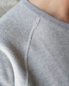 【Wonder Looper】Pullover Crewneck - 701gsm Double Heavyweight French Terry - Heather Gray