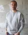 【Wonder Looper】Pullover Crewneck - 701gsm Double Heavyweight French Terry - Heather Gray