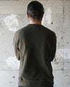 【Wonder Looper】Pullover Crewneck - Double Heavyweight French Terry - Khaki Green 雙層超重磅法式毛圈布圓領衛衣