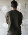 【Wonder Looper】Pullover Crewneck - 701gsm Double Heavyweight French Terry - Khaki Green