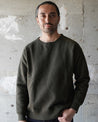 【Wonder Looper】Pullover Crewneck - Double Heavyweight French Terry - Khaki Green 雙層超重磅法式毛圈布圓領衛衣