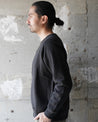 【Wonder Looper】Pullover Crewneck - 701gsm Double Heavyweight French Terry - Sumi Black