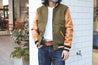 【Dehen 1920】Varsity Jacket Rust／Olive 