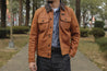 【Shangri-La Heritage】Terracotta Western Jacket Nubuck 60年代牛巴戈皮夾克