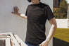 【Dehen 1920】Heavy Duty Tee - Single Pocket－Black