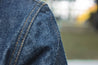 【Indigofera】Fargo Jacket, Fabric No. 3 S.T.P.F / 復古未預縮毛感丹寧 原創工作夾克