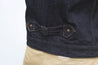 【BZEN】DDL 311-JERICHO OV REGULAR FIT 6 POCKET CONE MILLS ORGANIC COTTON DENIM JACKET-12.75oz-RAW INDIGO 