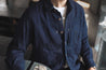 【BZEN】M.3239-PANCHO REGULAR FIT PLEATED VINTAGE INSPIRED SHIRT-5.25oz-E0 DARK LAKE 