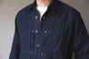 【BZEN】M.3239-PANCHO REGULAR FIT PLEATED VINTAGE INSPIRED SHIRT-5.25oz-E0 DARK LAKE 