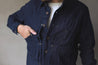 【BZEN】M.3239-PANCHO REGULAR FIT PLEATED VINTAGE INSPIRED SHIRT-5.25oz-E0 DARK LAKE 