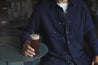 【BZEN】M.3239-PANCHO REGULAR FIT PLEATED VINTAGE INSPIRED SHIRT-5.25oz-E0 DARK LAKE 