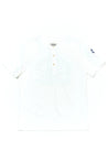 【Captain Santors】Serafino Tee Sirena White／Mermaid Pattern True Horn Buckle Henry Collar White