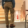 【BZEN】M.1139 ZAPATA-H17 L32 REGULAR STRAIGHT SEAMLESS OUTSEAM CANVAS JEAN-13.5oz-E0 SIERRA