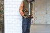 【Dehen 1920】Varsity Jacket Rust／Olive 