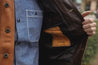 【Shangri-La Heritage】Terracotta Western Jacket Nubuck 60年代牛巴戈皮夾克