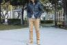 【Indigofera】NASH - High Desert Denim／Sand Selvedge Slim Fit Tapered Pants／13.5oz