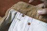 【Indigofera】NASH - High Desert Denim／Sand Selvedge Slim Fit Tapered Pants／13.5oz