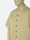 【Universal Works】ML SHIRT / 短袖棒球襯衫 卡其色
