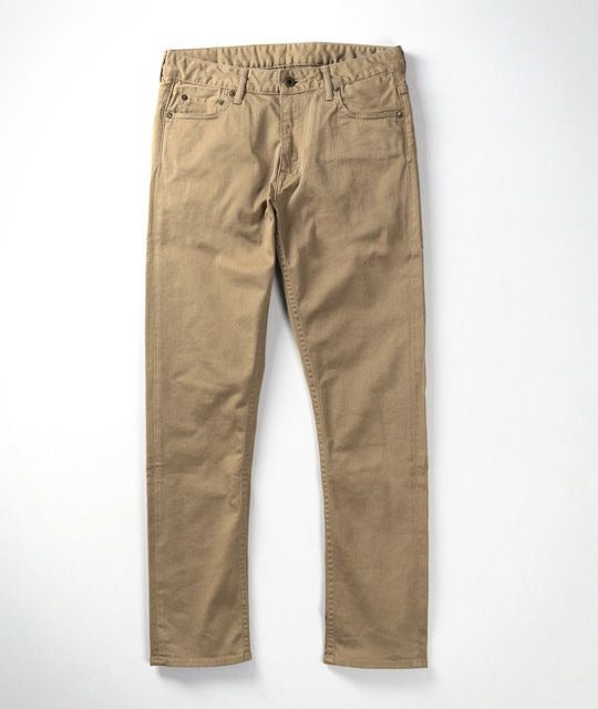 【Japan Blue Jeans】Prep Easy Stretch Denim Jeans Khaki