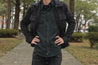 【Naked and Famous】Work Shirt Cotton Melton Shirt Charcoal
