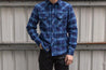 【Indigofera】 Dawson Shirt Indigo Check Flannel 