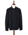 【Indigofera】 Dhani Shirt Cotton-Linen Black