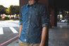 【Indigofera】Manolito Shirt, Sanyati Denim, Indigo 