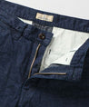【Japan Blue Jeans】棉麻牛仔短褲／8oz / LINEN DENIM KNEE SHORTS