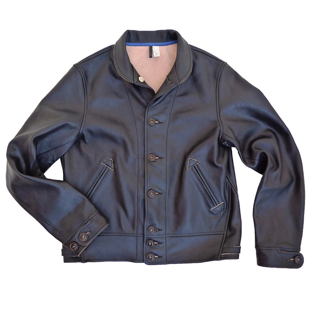 【MISTER FREEDOM】Campus Jacket- Natural &amp; Black 