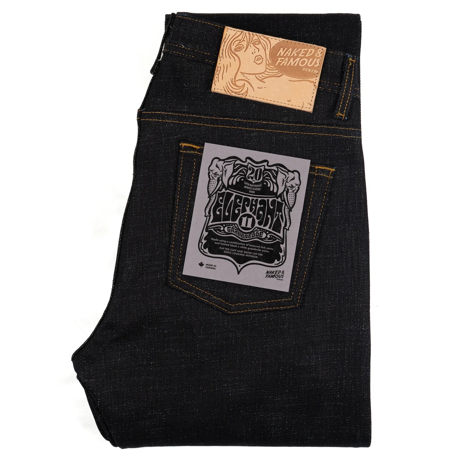 Naked & Famous】Elephant 11 - Grandrelle – Blue Beach Denim